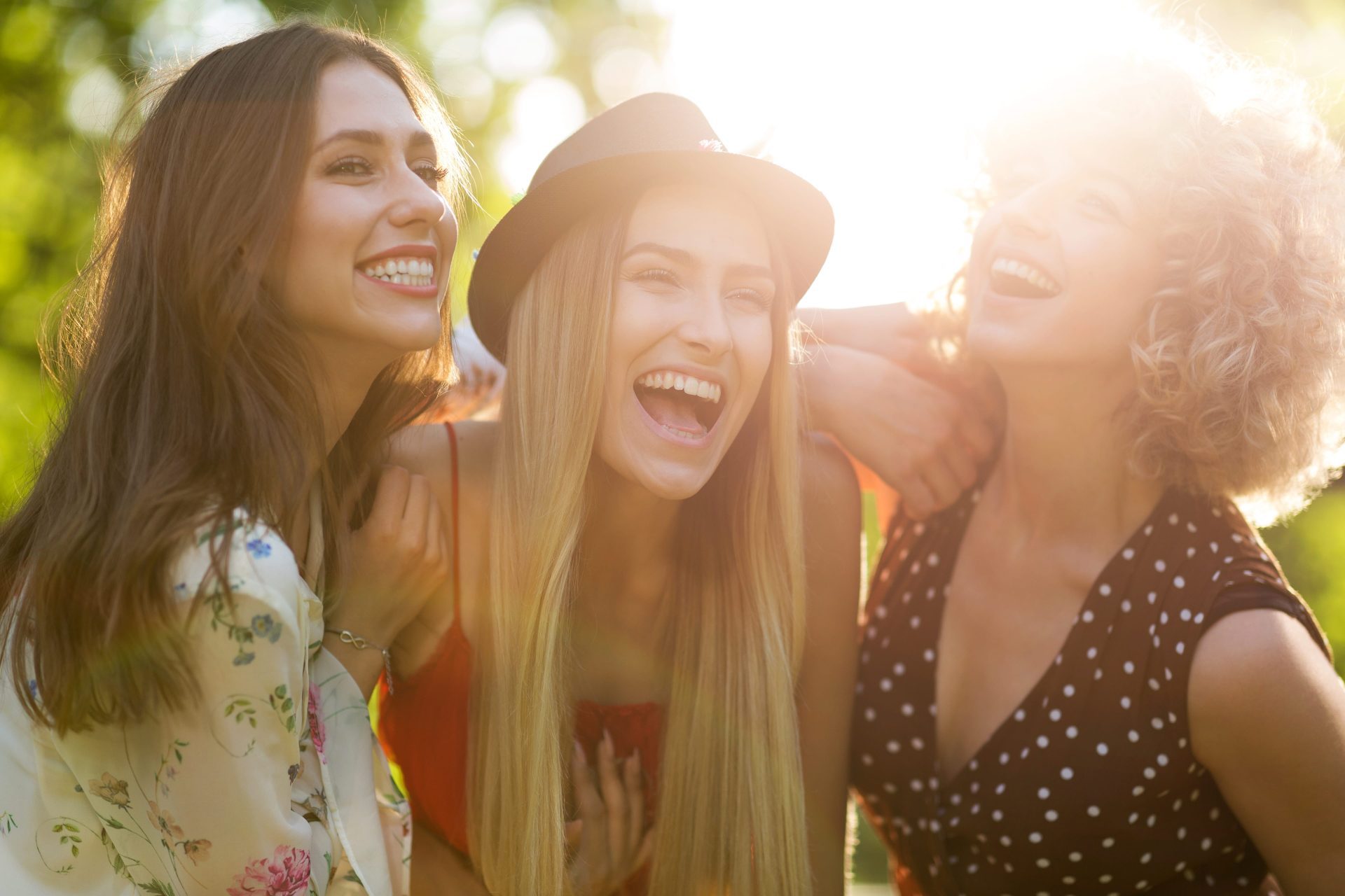 women enjoying supportive friendships while building healthy relationships in recovery